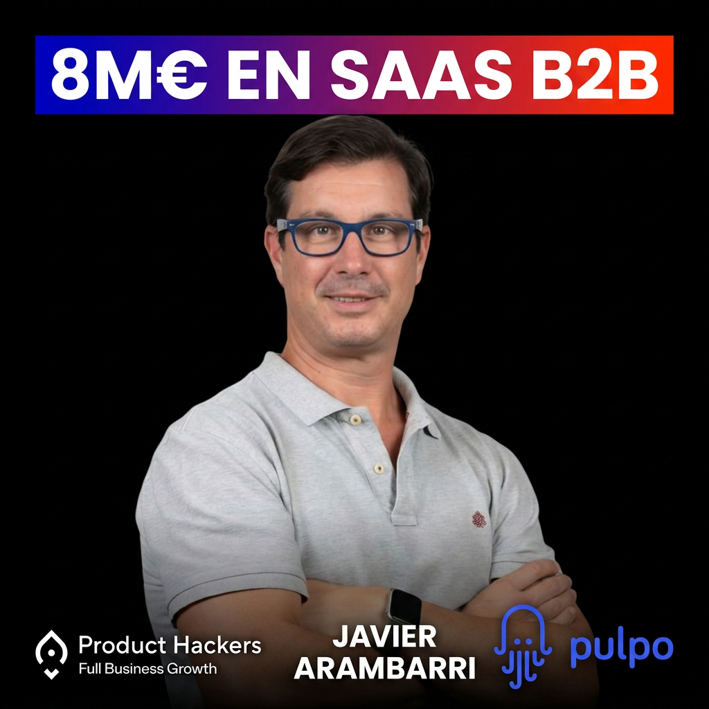 De pasar hambre a 8M en un SaaS B2B enterprise con Javier Arambarri de Pulpo